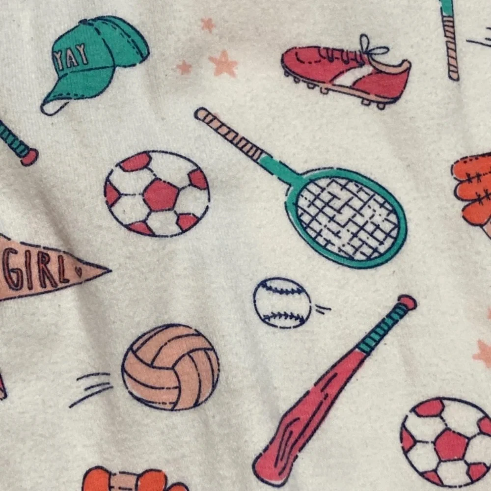 Carters 2p sports‎ pajamas 12